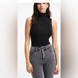 NWT Good American black bodysuit